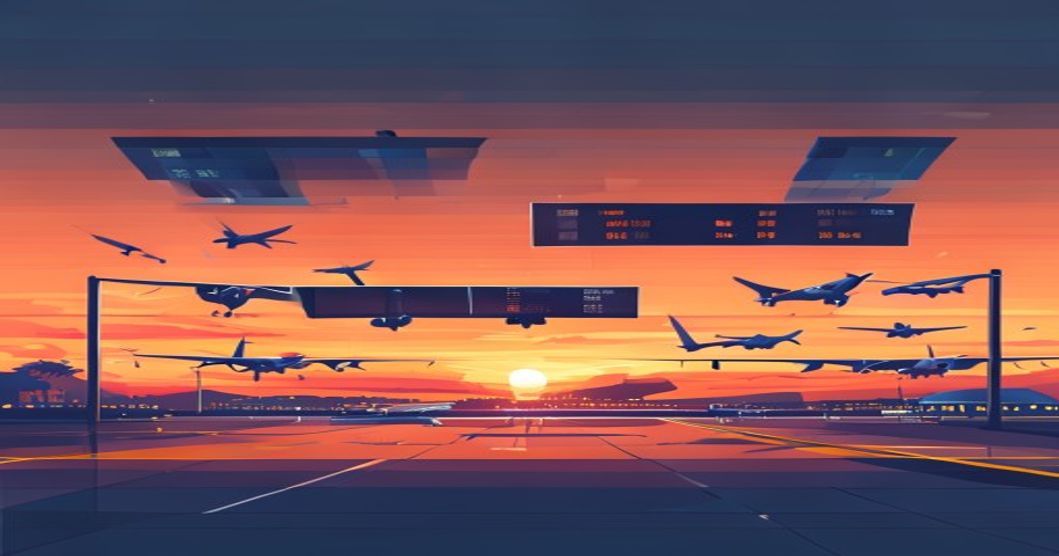 Tableau de départs et arrivées d'aéroport — outil gratuit de suivi des vols français en temps réel